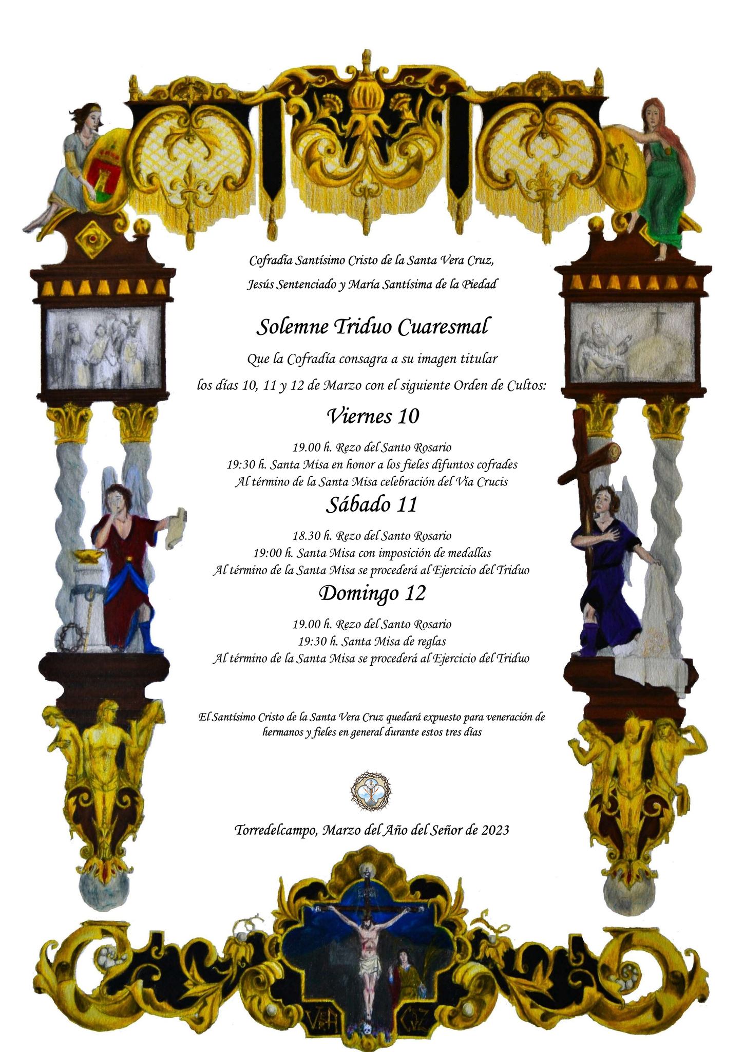 TRIDUO CUARESMAL VERA CRUZ 10-11-12